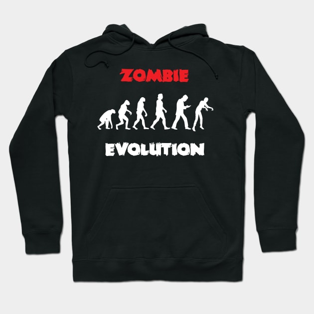 Zombie Evolution Hoodie by vladocar